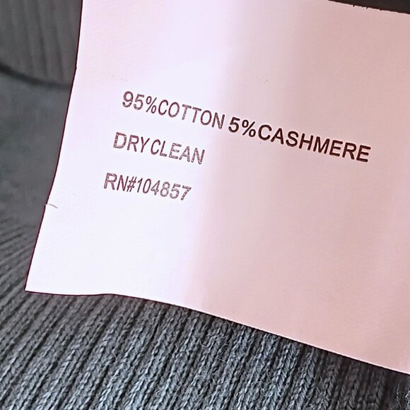 AG Green Label Cashmere Blend Sweater Mens M Green Stripe Golf Pullover New - Picture 4 of 6